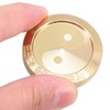 CIYODO Fidget Coin Slider Toy Brass Metal Decompression Slider for