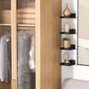 SRIWATANA Wall Rack Wall Shelves Small Display Shelves Set of