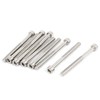 uxcell M6x65mm Stainless Steel Hex Key Socket Head Cap Screws