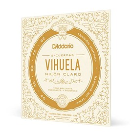 D'Addario | Cuerdas para Vihuela | Nylon | Tensión Normal | MV10N