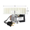 Upgraded Bathroom Exhaust Fan Motor and Blade Kit, 80 CFM