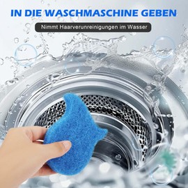 Pack of 5 Pet Hair Remover Washing Machine, Pet Hair Remover Lint Ball for Washing Machine, Hair Catcher for Washing Machine, Lint Remover, Cat Hair Remover, Removes Pet Hair & Lint