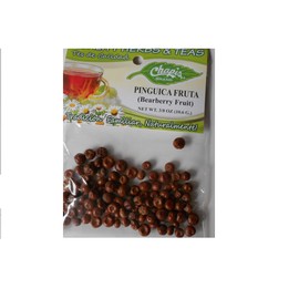 Pinguica Fruto / Bearberry fruit Net Wt 3/8oz (10.6gr) 3-Pack