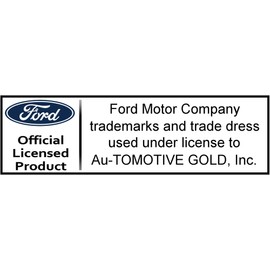 Au-Tomotive Gold, INC. Tear Drop Key Chain for Ford Mustang (Black)