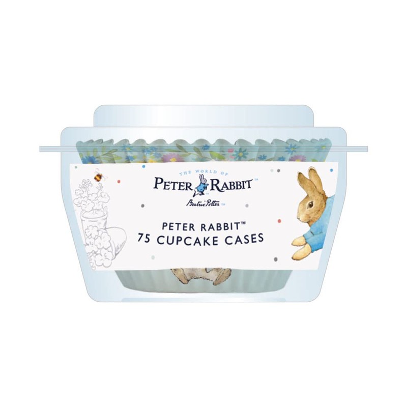 Anniversary House Beatrix Potter™ Peter Rabbit™ Spring Meadow Paper Cupcake