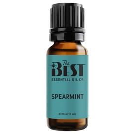 The Best Spearmint Essential Oil Premium Grade- 100% Pure & Natural for Aromatherapy, Diffuser, Spa, Massage, Air Freshener- 10 ml (.33 fl oz)
