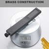 ZGZJWZ Handheld Shower Head，High Pressure Black Shower Head,Water Saving Detachable