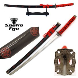 Snake Eye Tactical Two Tone Samurai Katana Sword w/Free Sword Stand