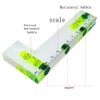 Transparent Rectangular high-Precision L-Shaped Level Integrated Small Household Magnetic Water
