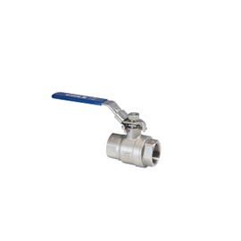 MONVA 2-PC Stainless Steel 1'' inch Ball Valve NPT Standard for water oil gas with Lock Device