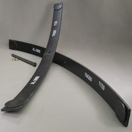 ADD A LEAF HELPER SPRING LIFT KIT - LONG - COMPATIBLE WITH GM 1500 F150 TACOMA - 1.5" REAR