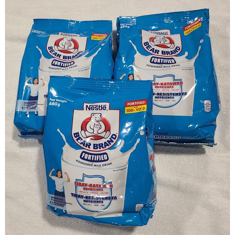 Bear Brand Fortified Powdered Milk 680 grams (multi-pack) (3)