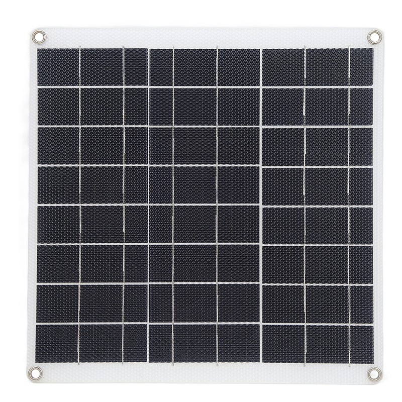 Solar Panel Powered Fan Maintain Air Circulation 6 Blades 15W