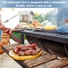 1 Pc Extendable Fork Stainless Steel Long Handle Pickle Fork