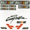 RALLI ART ラリーアート PVC カー ステッカー