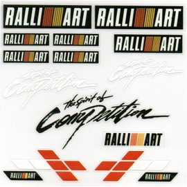 RALLI ART ラリーアート PVC カー ステッカー