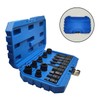 JEUCLEL 16PCS Universal Master Brake Caliper Socket Set, 1/2" Square