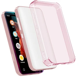 Aippdo Case for innioasis G1 G3 Mp3 Player,TPU Clear Cover for Mp3 Player Anti-Scratch Shock Absorption 4.0 inch Case Crystal Clear.