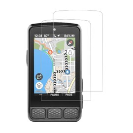 WUNIAK Screen Protector for Wahoo ELEMNT ROAM V3 GPS Cycling/Bike Computer, High-definition Scratch Resistant Film,Bubble Free HD Clear with Easy Installation Kit,(2 Pack).
