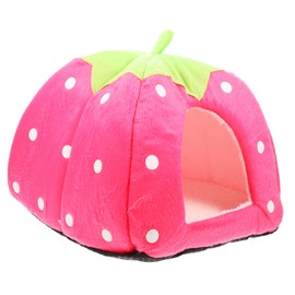 Gatuida Adorable Rabbit House Wear Resistant Hamster Hideout Tent for Pets S Cozy and Safe Rat Accessories for Play and Comfort