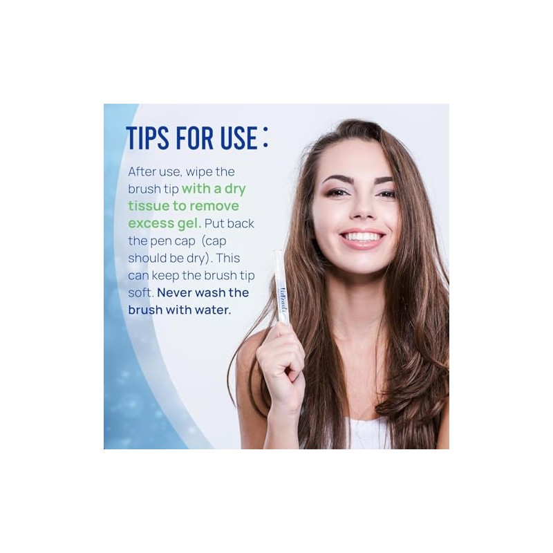 VieBeauti Teeth Whitening Pen (4 Pcs), 40+ Uses, Effective, Painless,