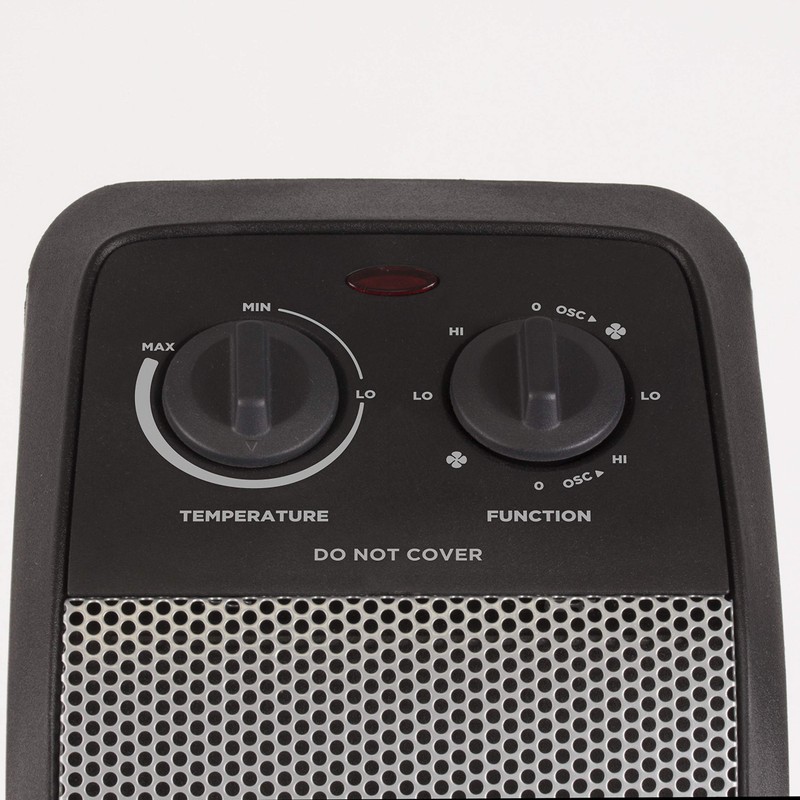 BLACK+DECKER Space Heater with Adjustable Thermostat, Ceramic Tower Heater, Portable