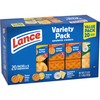 Lance Sandwich Crackers, Variety Pack, 3 Flavors, 20 Individually Wrapped