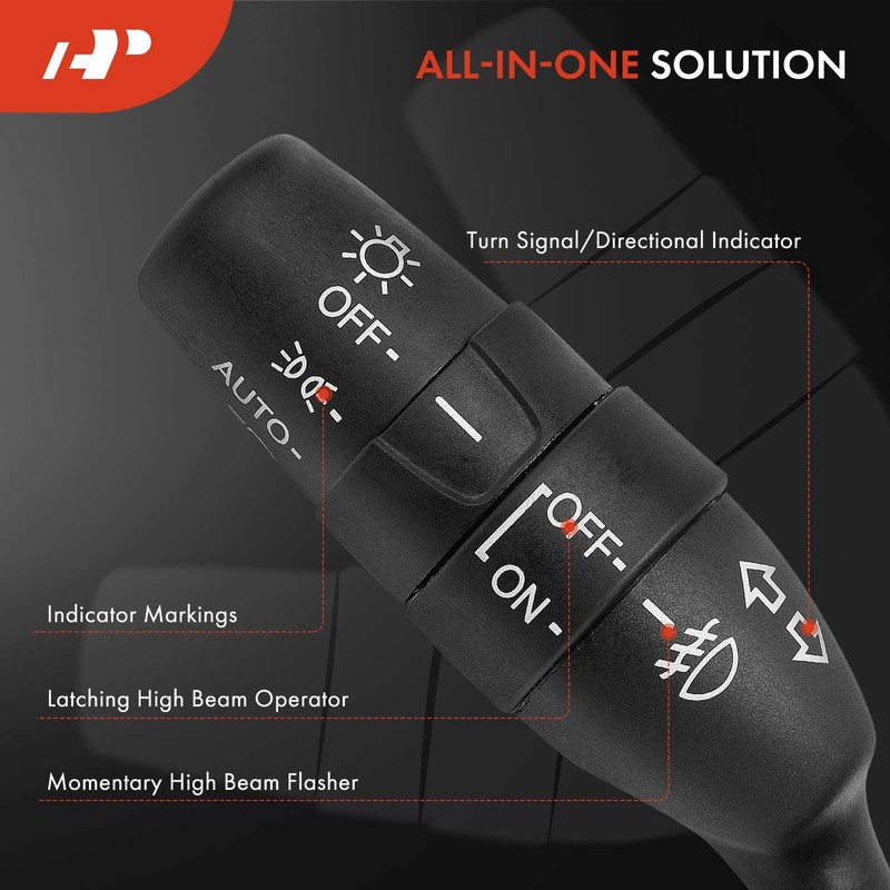 A-Premium Multifunction Switch Turn Signal Switch Compatible with Honda Accord