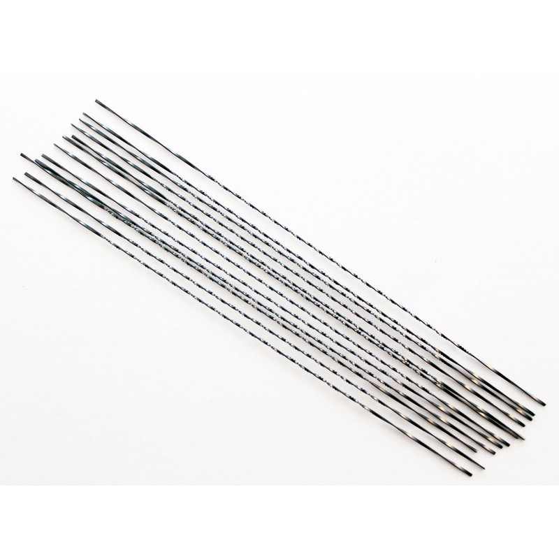 Fretsaw Blade Spiral Sawblades # 3 Cut Wood Wax &