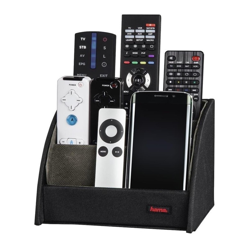 Remote control holder.