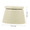 WOONEKY Acrylic Nail Dappen Dish Cup Lid Nail Brush Cup