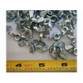 New Wing Nuts 10/32 Cold Forged Steel Zinc Plated Pack of 40 #PL0642-A Warranity by Pr-Merchant
