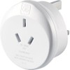 Go Travel AUS - UK Travel Adapter, White