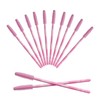 50Pcs Varita de Máscara de Silicona, Cepillos Desechables para Pestañas,