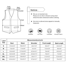 Alizeal Mens Classic 5 Pcs Solid Color Satin Suit Vest Set, Dark Green-L