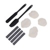Sourdough Starter Set with Thermometer Strip Cloth Cover Efficient Bread