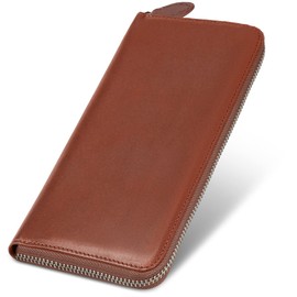 Gravio Tochigi Leather Bifold Wallet/Top-notch Wallet, Made by Artisans/Men's, Bifold Wallet, One Permegapixel Days, Bi-fold Wallet, Long Wallet Brown