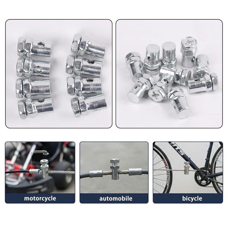 Universal 2.5 mm Throttle Cable Nipple Screw Nipple, Throttle Cable