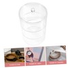 Ipetboom Transparent Desktop Organizer Box for Jewelry Beads and Sundries