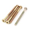 uxcell M6 x 70mm Threaded 1mm Pitch Hex Socket Head