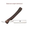 Men Manual Shaving Blade Holder Folding Shaving Knife Rack with