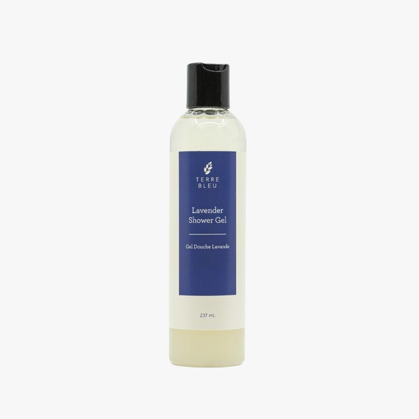 Terre Bleu Lavender Shower Gel, Natural Ingredients, 237 mL (1)