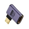 8K Micro HDMI Adapter 2 Pack, 90 Degree Right Angle