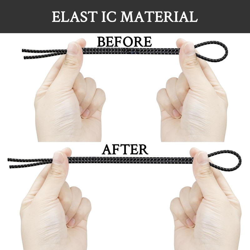 Endoto 2 Pairs Elastic Shoelaces for Keen Newport Water Sandal