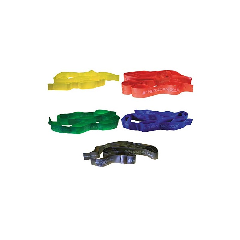 Seraband CLX 9 Loop Weak (Yellow) Elastic Resistance Exercise Equipment
