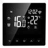 ME81H AC 230V WiFi Smart Thermostat, LCD Display, Intelligent Thermostat, Underfloor Heating Thermostat (3A, White Back and White Press)