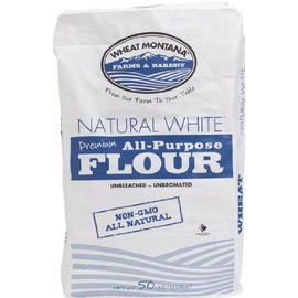 Wheat Montana White Flour, Natural, 50 Pound