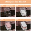 3PCS Clear Onigiri Rice Ball Mold Maker Kit, Musubi Press,