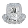 Boland 00746 Disco Hat Headpiece for Adults, Glitter Hat Ideal