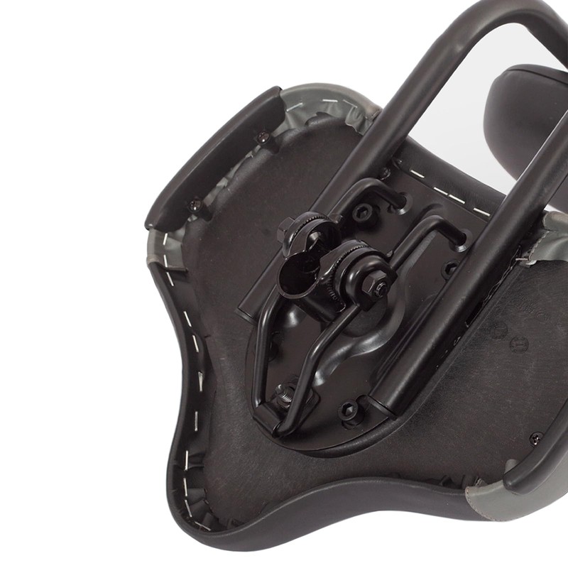 CDHpower Bicycle Cycling Saddle/Bicycle Seat (Backrest Black with Grey) Oversized